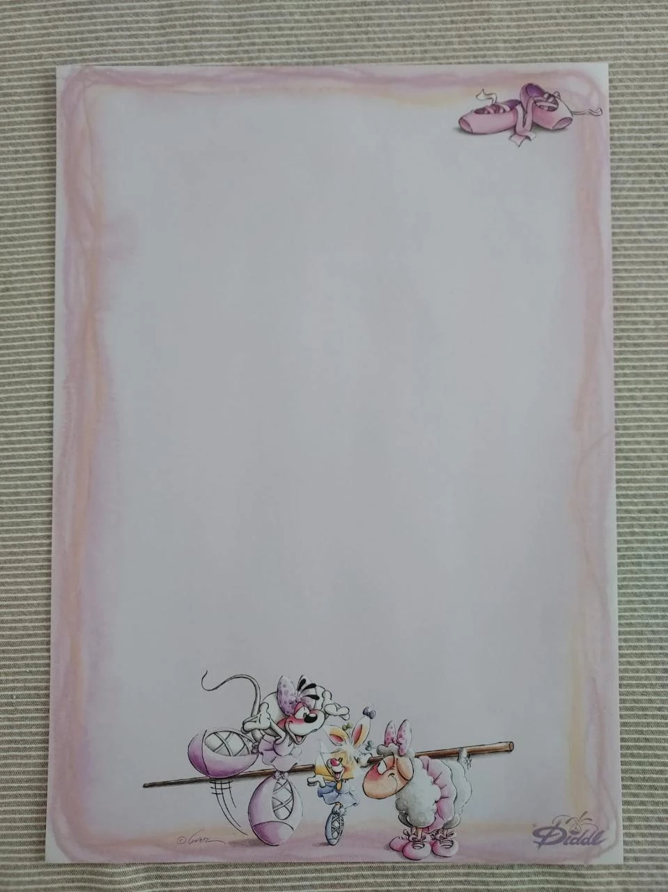 ** Diddl papelería + sobre número 109 ** – photo 2